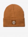 Timberland Tonal Patch Camel Beanie