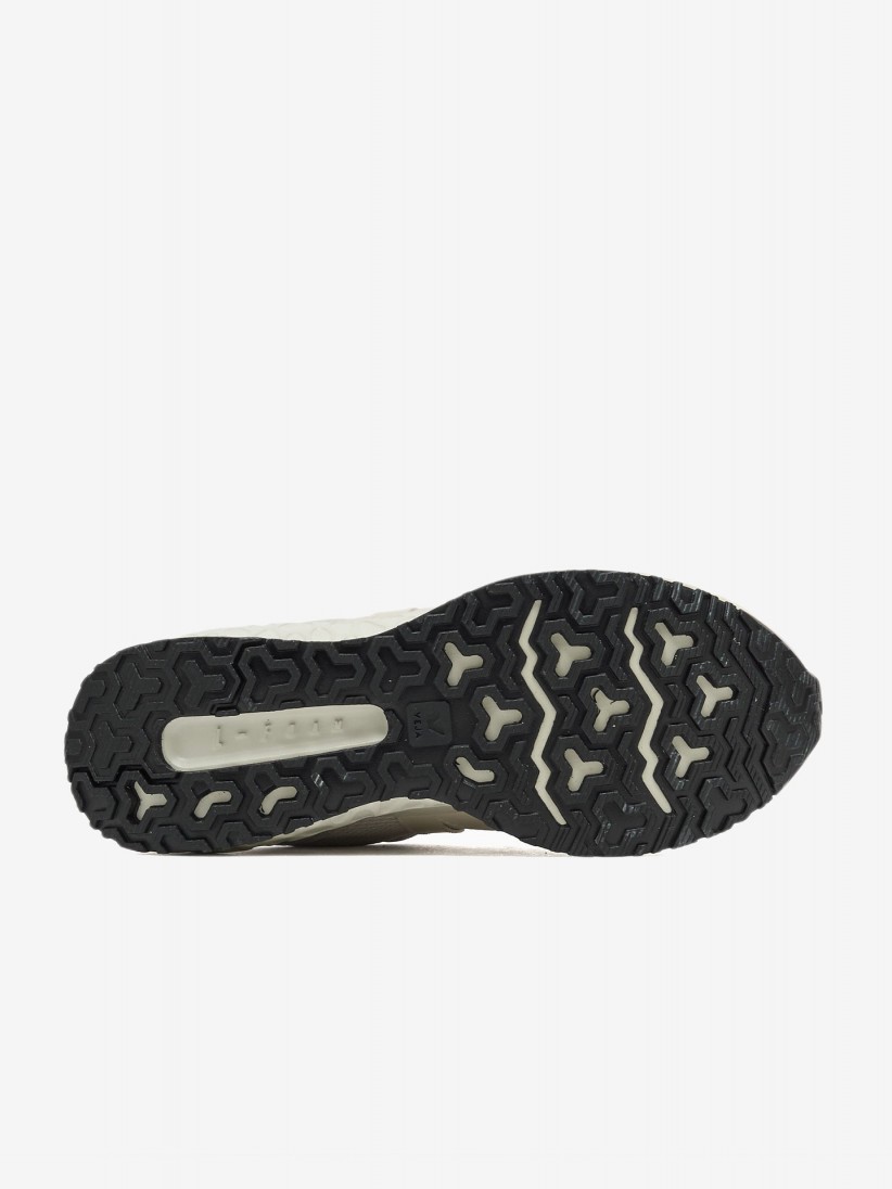 Zapatillas Veja Condor Royale Alveomesh Beige y Plateadas