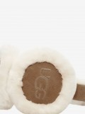 Orejeras Ugg Sheepskin Embroidery Camel Para Mujer