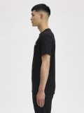 Fred Perry Crew Neck Black T-shirt
