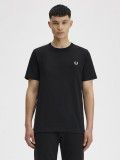 Fred Perry Crew Neck Black T-shirt