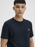 T-shirt Fred Perry Ringer Azul Marinho T-shirt Fred Perry Ringer Azul Marinho