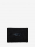 Element Co Trifold Black Wallet