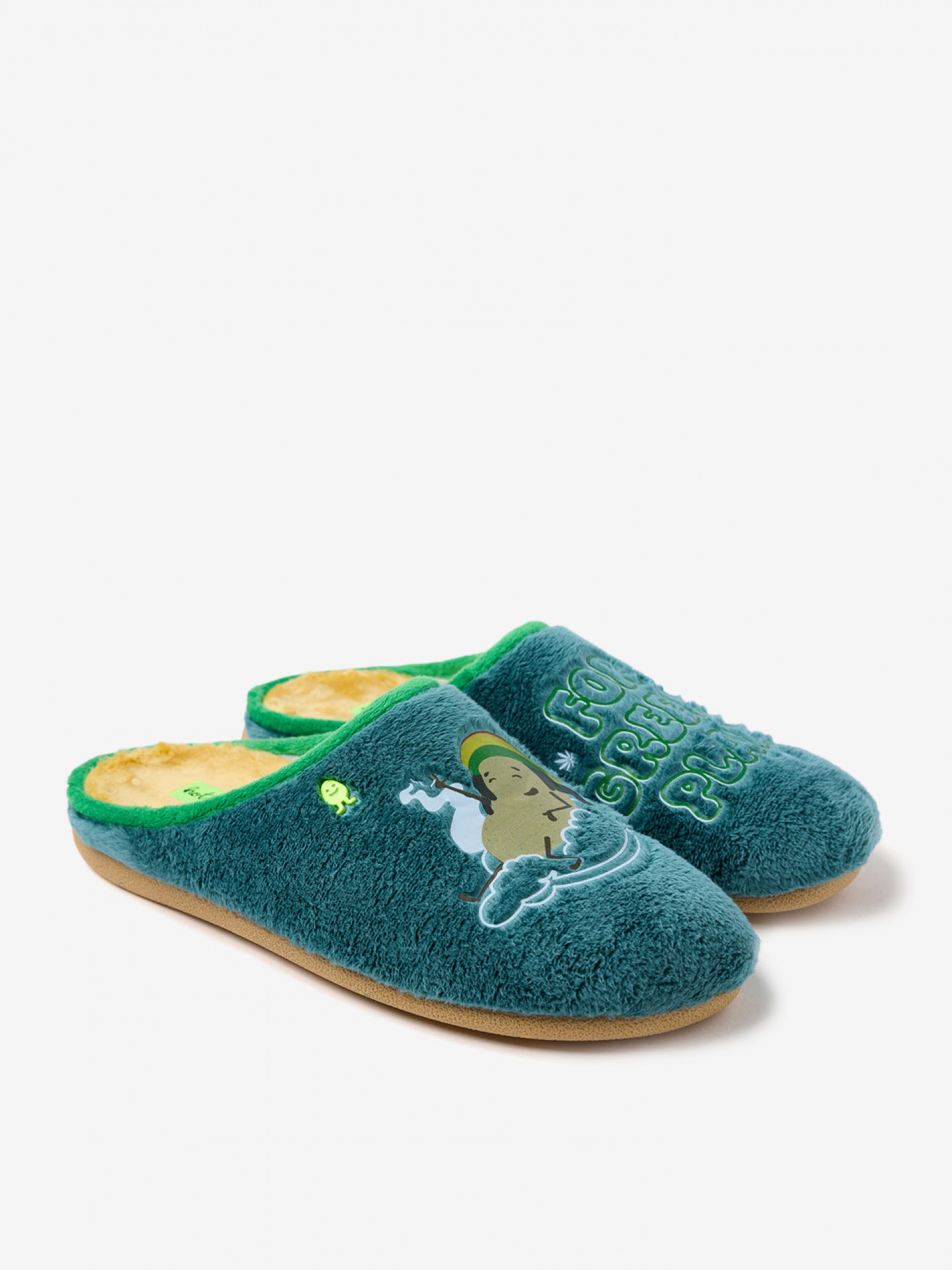 Chinelos Hot Potatoes Shakopee Verdes Para Homem