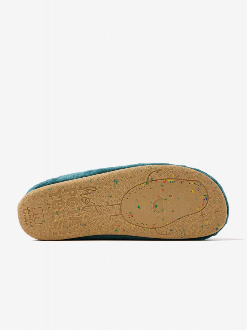 Hot Potatoes Shakopee Green Slippers For Men Hot Potatoes Shakopee Green Slippers For Men