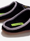 Hot Potatoes Rutledge Black Slippers For Men Hot Potatoes Rutledge Black Slippers For Men