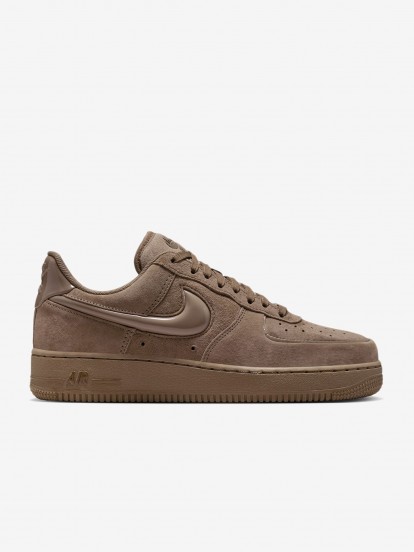 Zapatillas Nike Air Force 1 07 Marrones De Gamuza Para Mujer Zapatillas Nike Air Force 1 07 Marrones De Gamuza Para Mujer