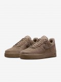 Zapatillas Nike Air Force 1 07 Marrones De Gamuza Para Mujer