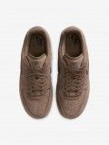 Zapatillas Nike Air Force 1 07 Marrones De Gamuza Para Mujer