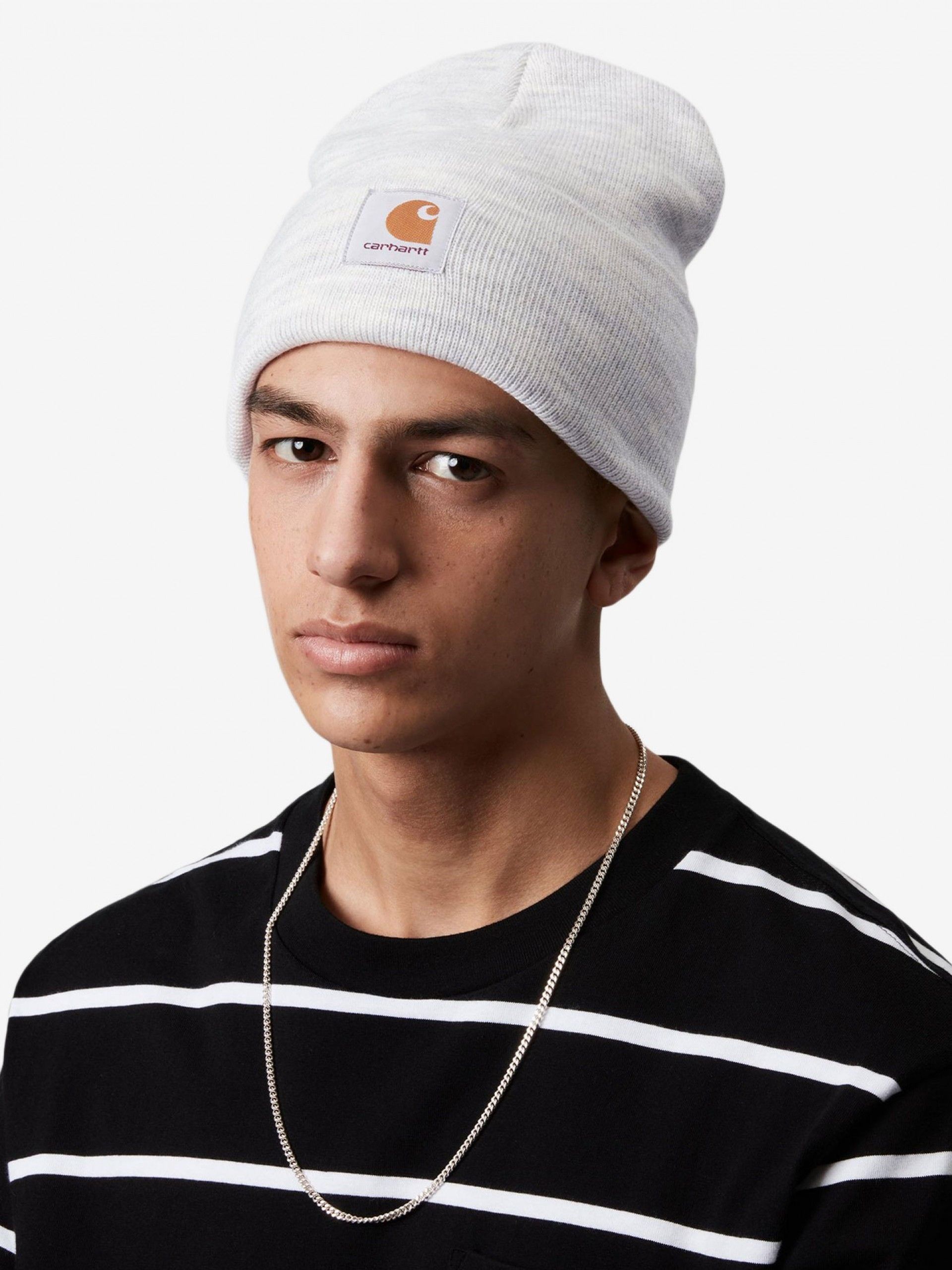 Gorro Carhartt WIP Acrylic Watch Cinzento