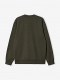 Carhartt WIP Script Embroidery Green Sweater Carhartt WIP Script Embroidery Green Sweater