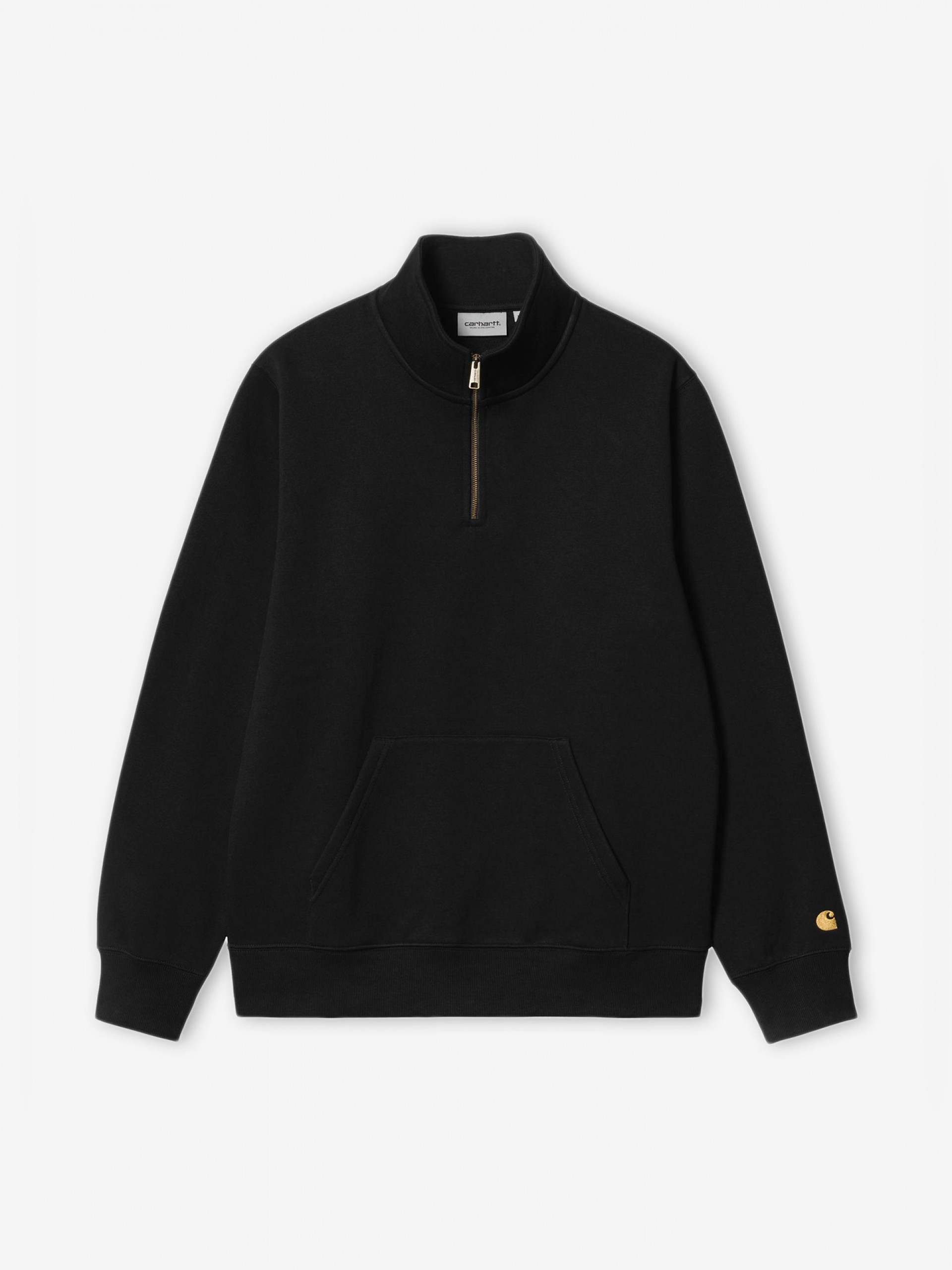Carhartt WIP Chase Black Zip Sweater