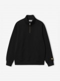 Carhartt WIP Chase Black Zip Sweater Carhartt WIP Chase Black Zip Sweater