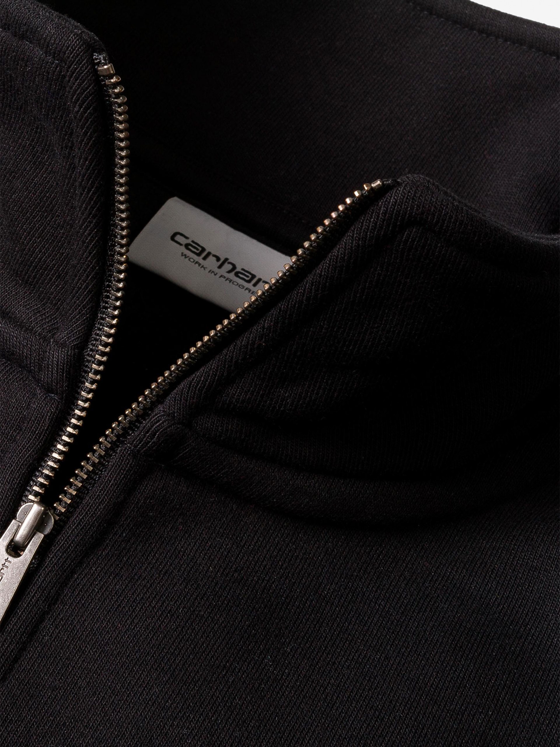 Carhartt WIP Chase Black Zip Sweater