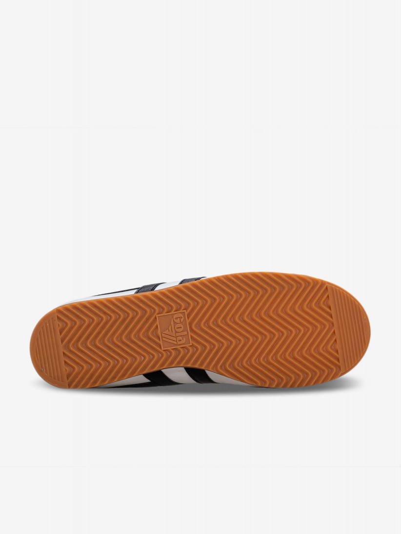 Zapatillas Gola Bullet Leather Blancas y Negras Para Mujer Zapatillas Gola Bullet Leather Blancas y Negras Para Mujer