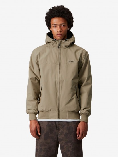 Carhartt WIP Sail Khaki Hooded Jacket