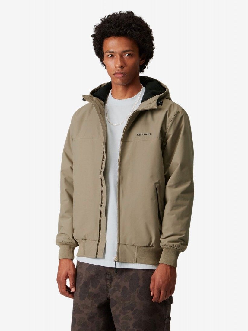 Carhartt WIP Sail Khaki Hooded Jacket