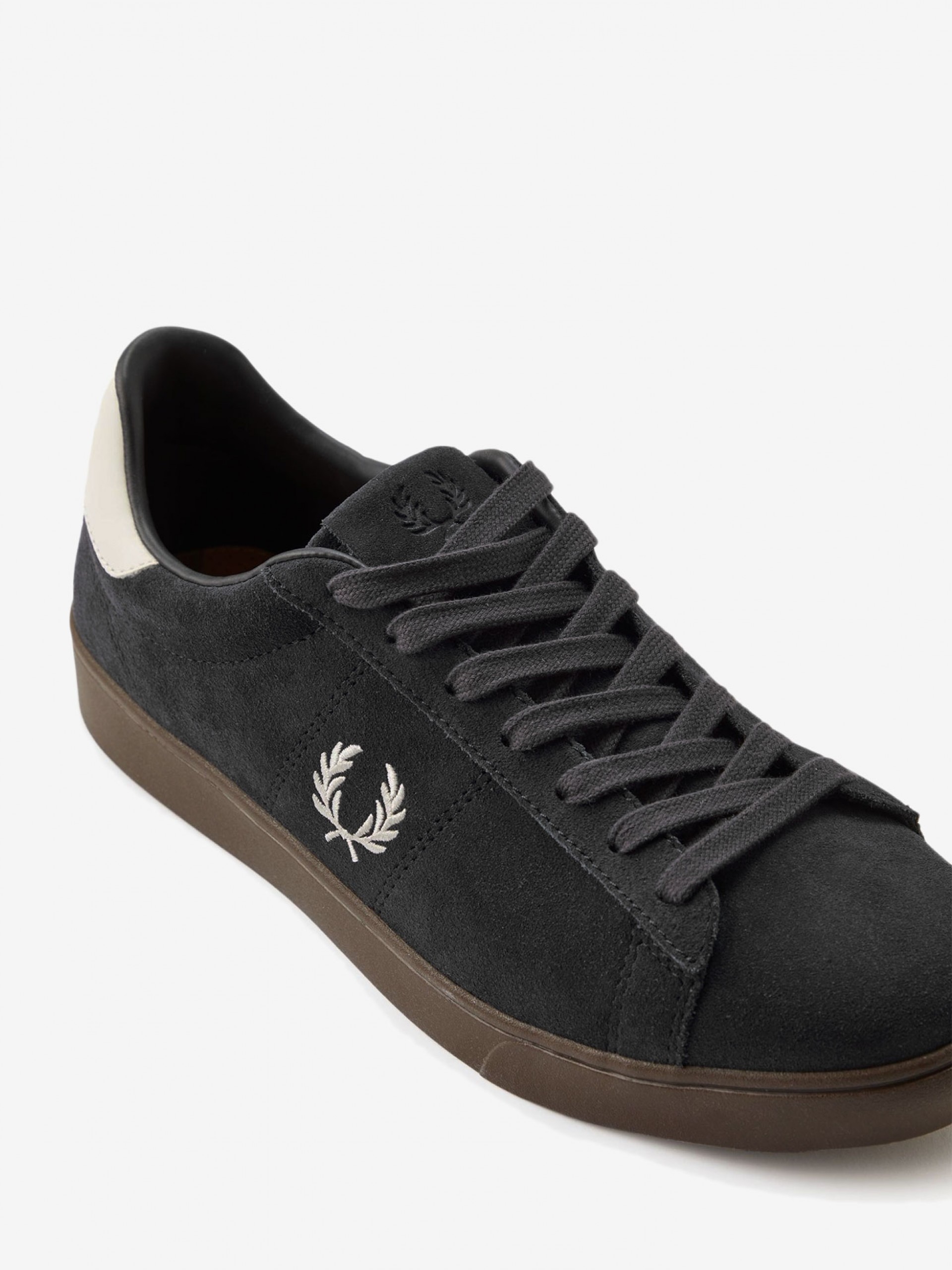 Fred Perry Spencer Suede Black Sneakers
