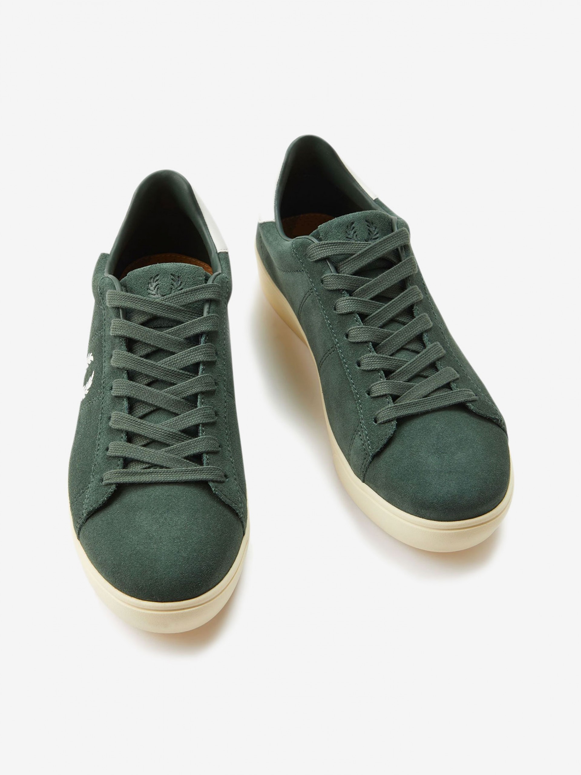 Zapatillas Fred Perry Spencer De Gamuza Verdes