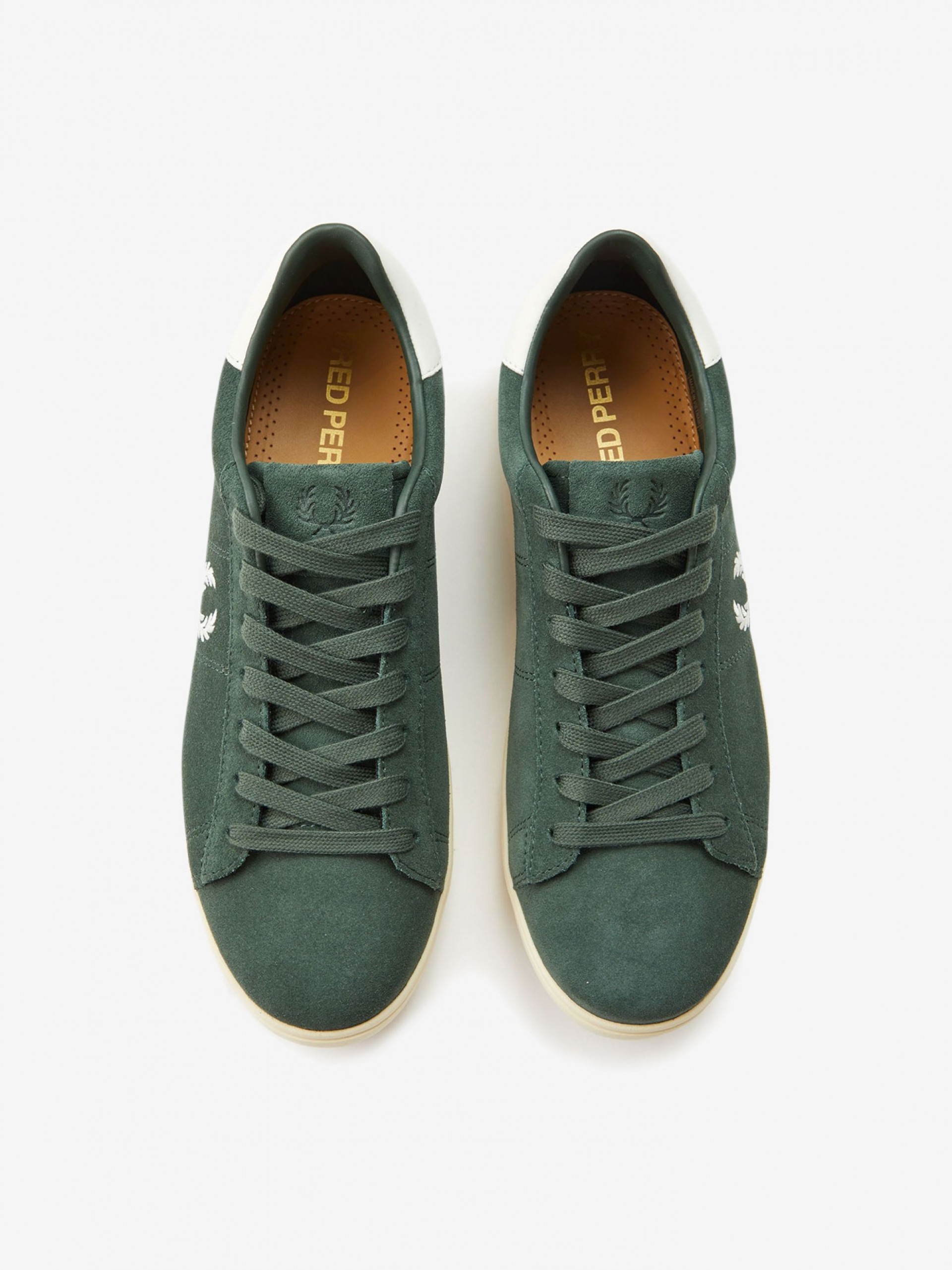 Fred Perry Spencer Suede Green Sneakers