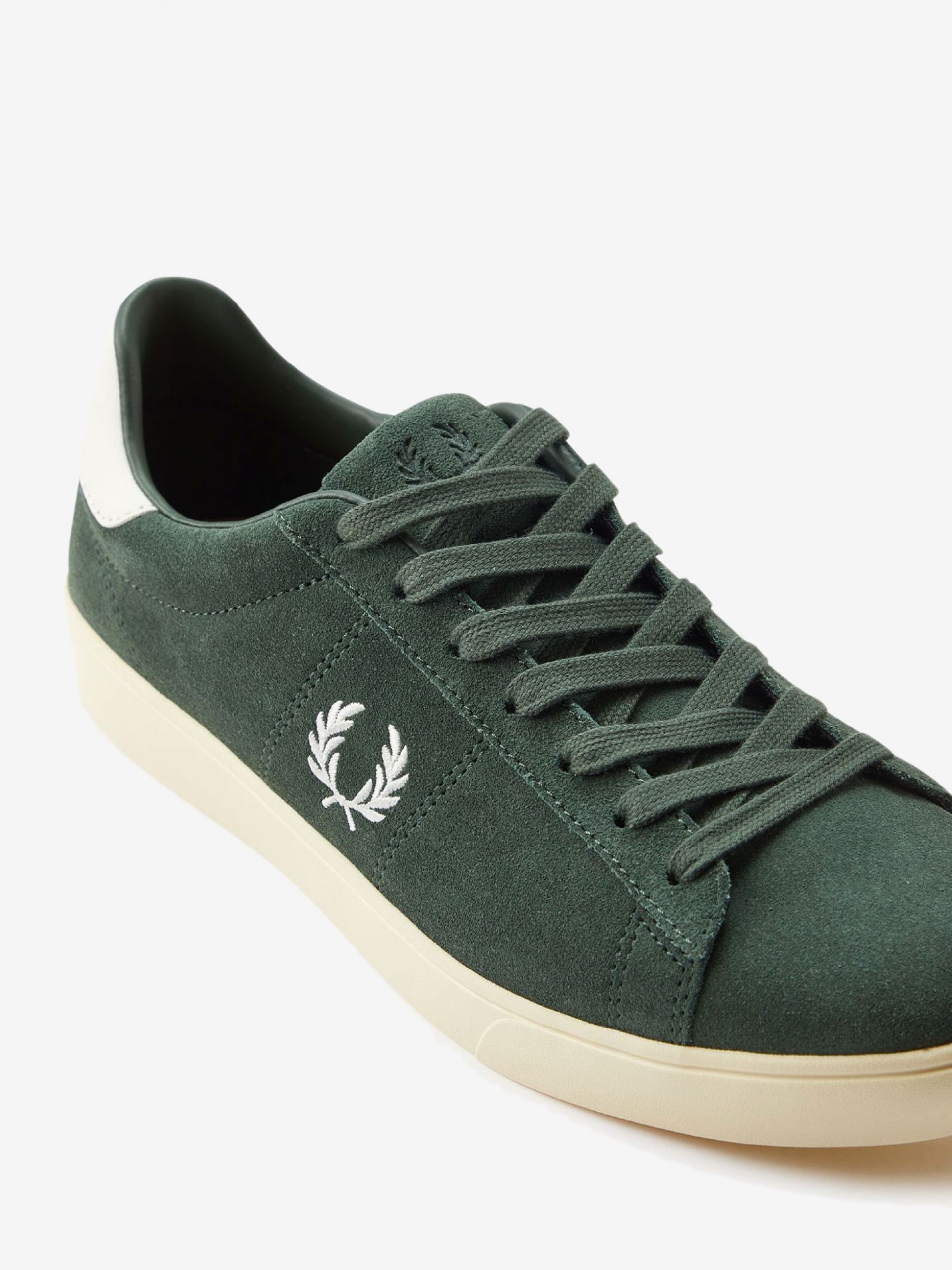 Fred Perry Spencer Suede Green Sneakers