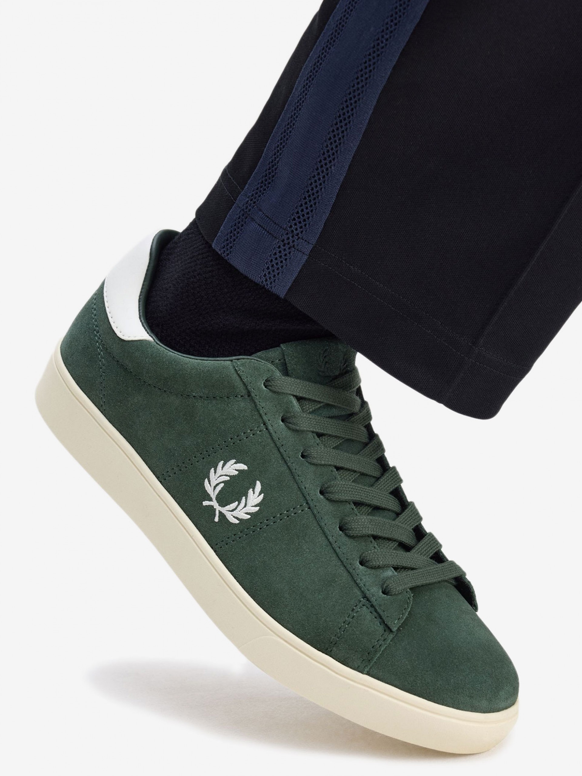 Fred Perry Spencer Suede Green Sneakers