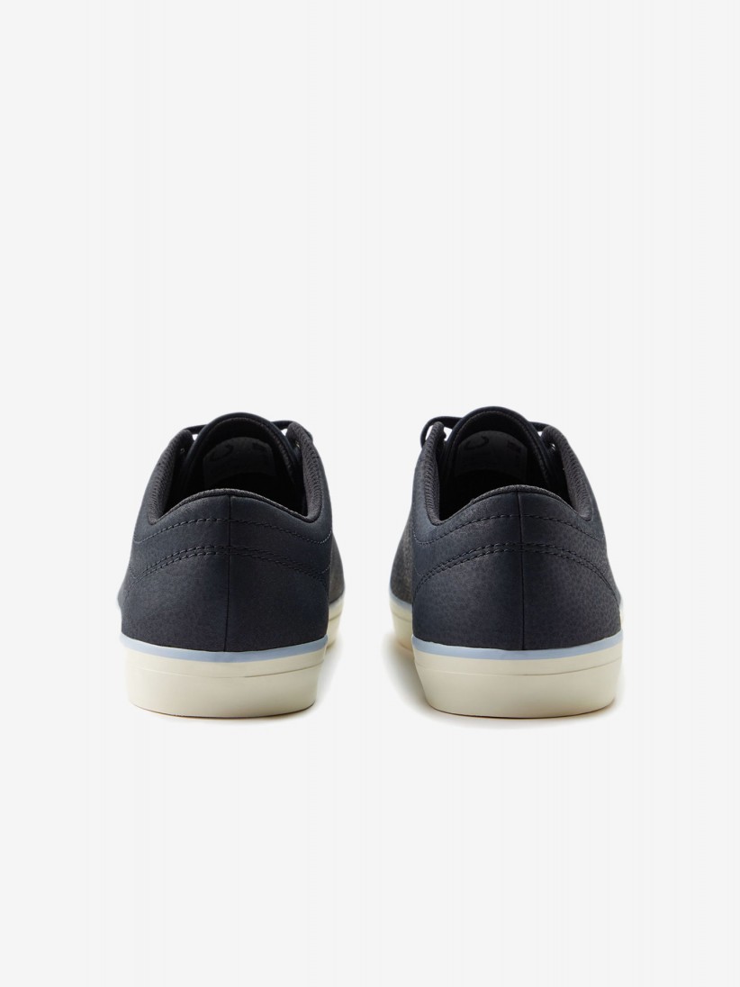 Fred Perry Baseline Tumbled Nubuck Blue Sneakers