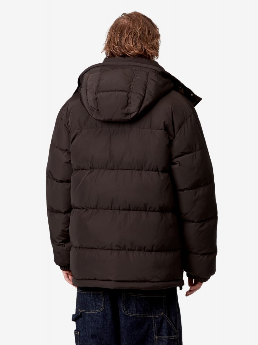 Casaco com Capuz Carhartt WIP Brent Castanho