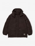 Casaco com Capuz Carhartt WIP Brent Castanho