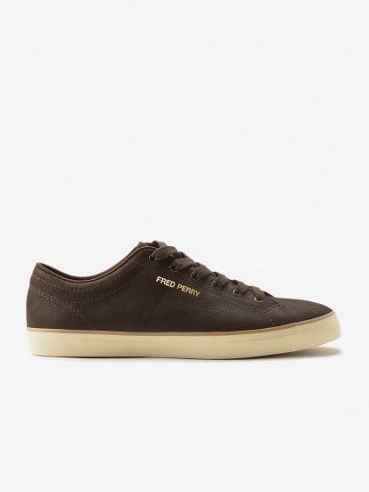 Zapatillas Fred Perry Baseline Tumbled Nobuk Marrones Zapatillas Fred Perry Baseline Tumbled Nobuk Marrones