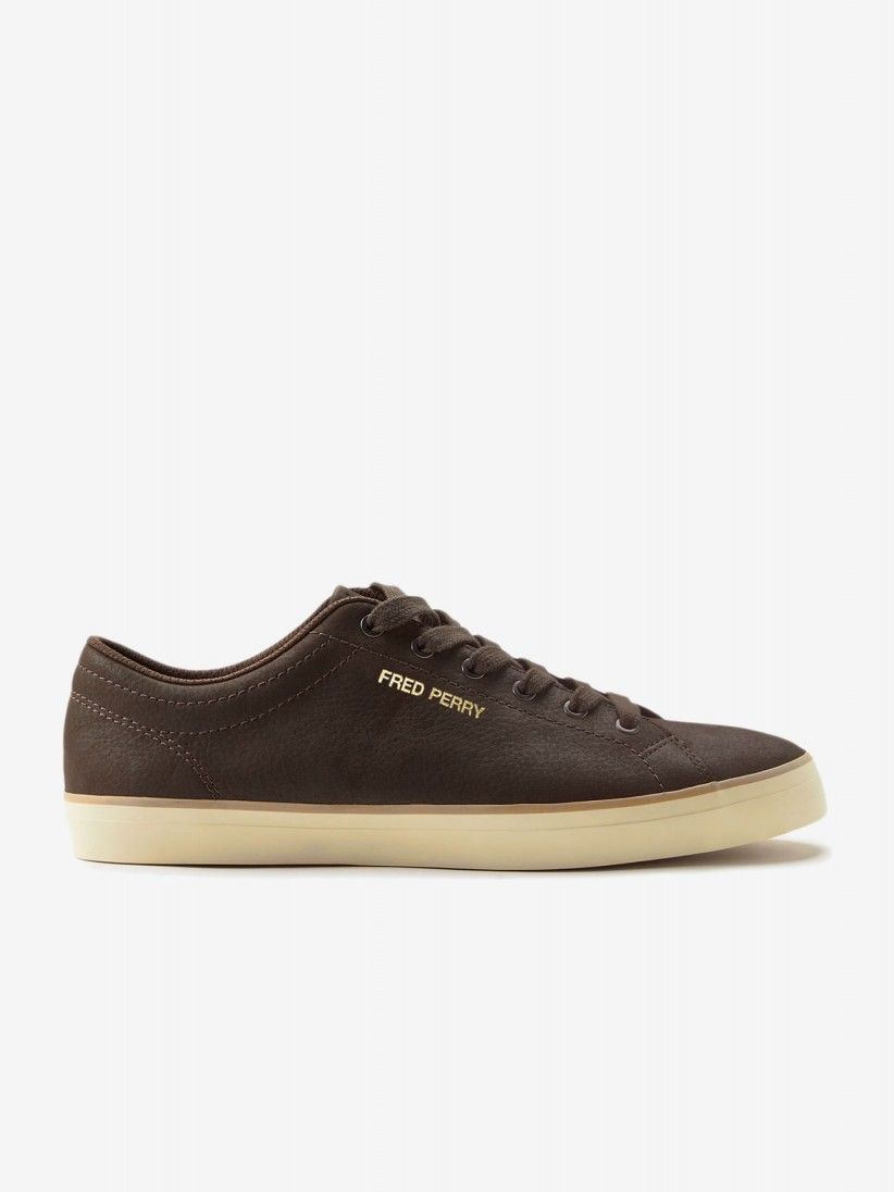 Fred Perry Baseline Tumbled Nubuck Brown Sneakers Fred Perry Baseline Tumbled Nubuck Brown Sneakers