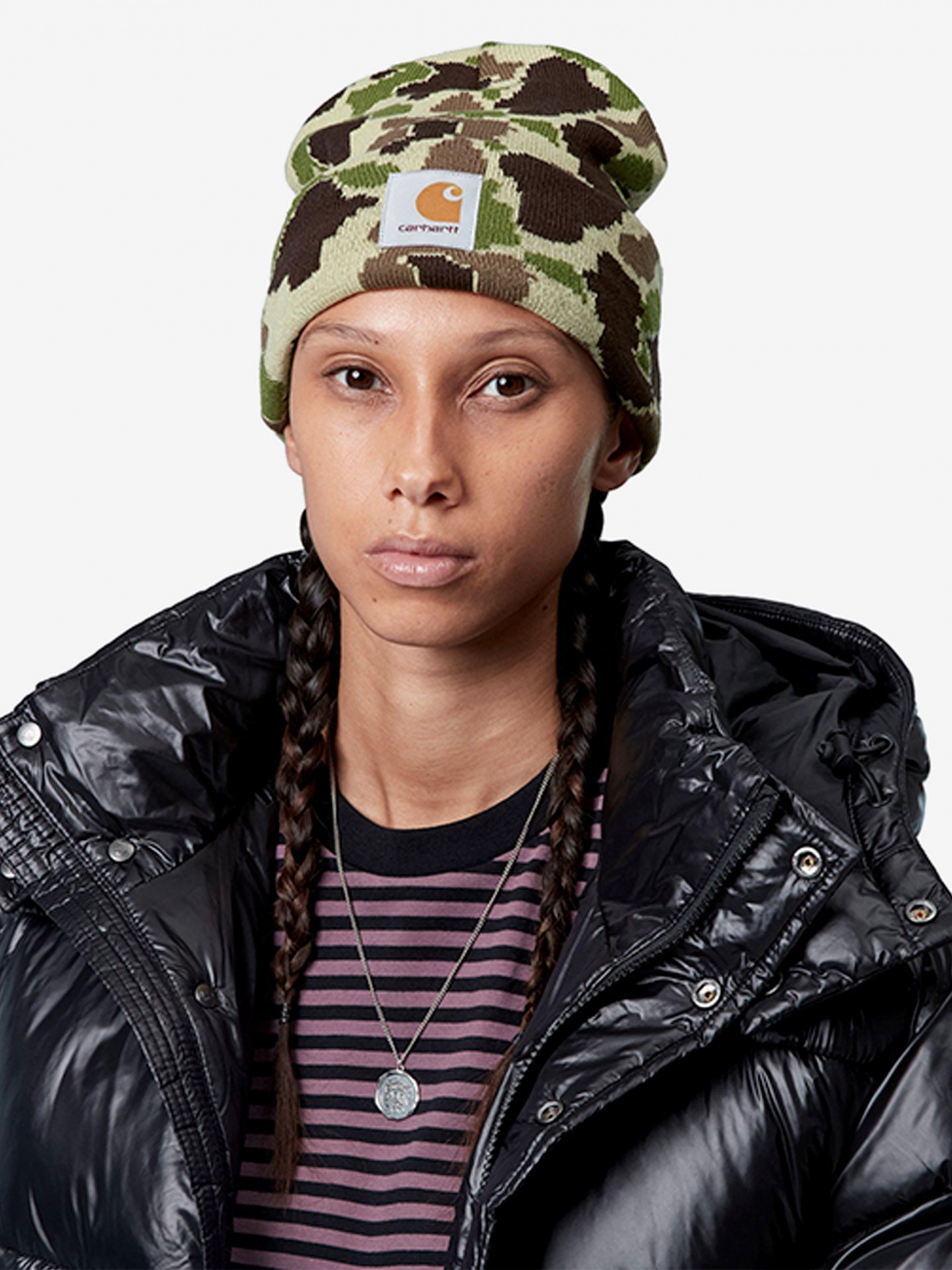 Gorro Carhartt WIP Camo Duck Estampado de Camuflaje
