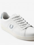 Zapatillas Fred Perry B721 De Piel Blancas y Azules Zapatillas Fred Perry B721 De Piel Blancas y Azules