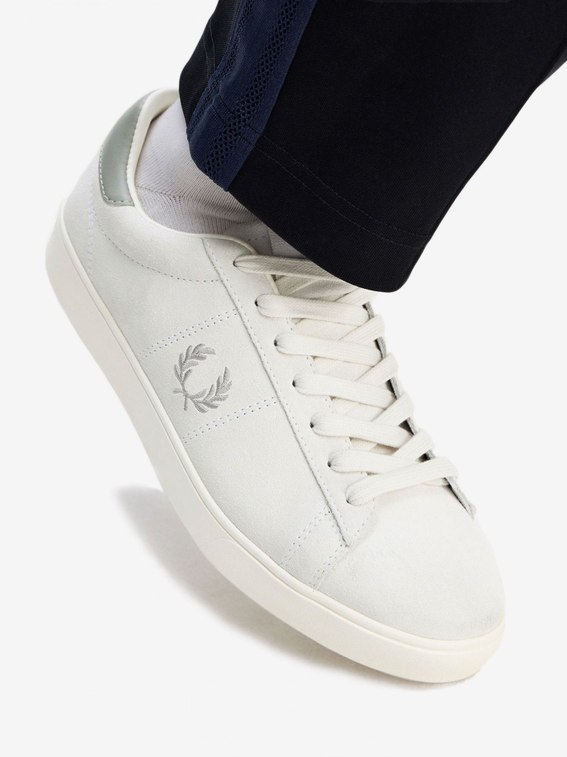 Zapatillas Fred Perry Spencer De Gamuza Grises