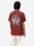 Camiseta Carhartt WIP Chedda Roja Camiseta Carhartt WIP Chedda Roja