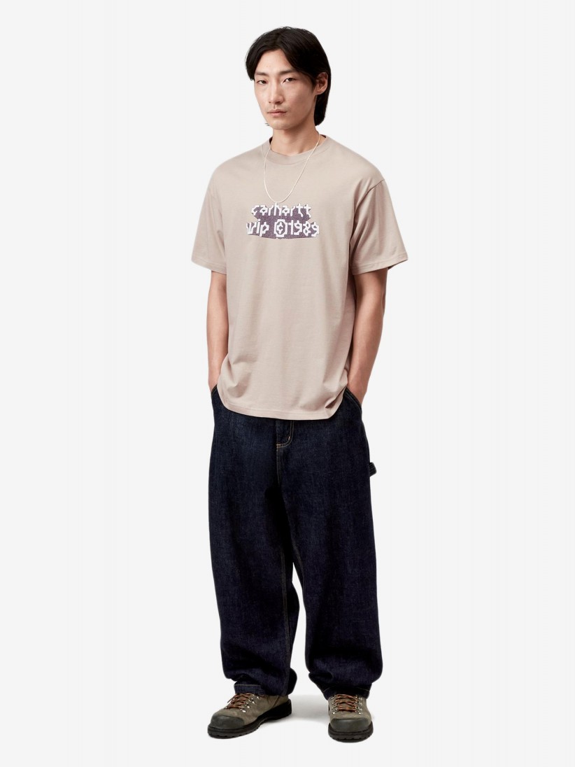 T-shirt Carhartt WIP Tetra Bege