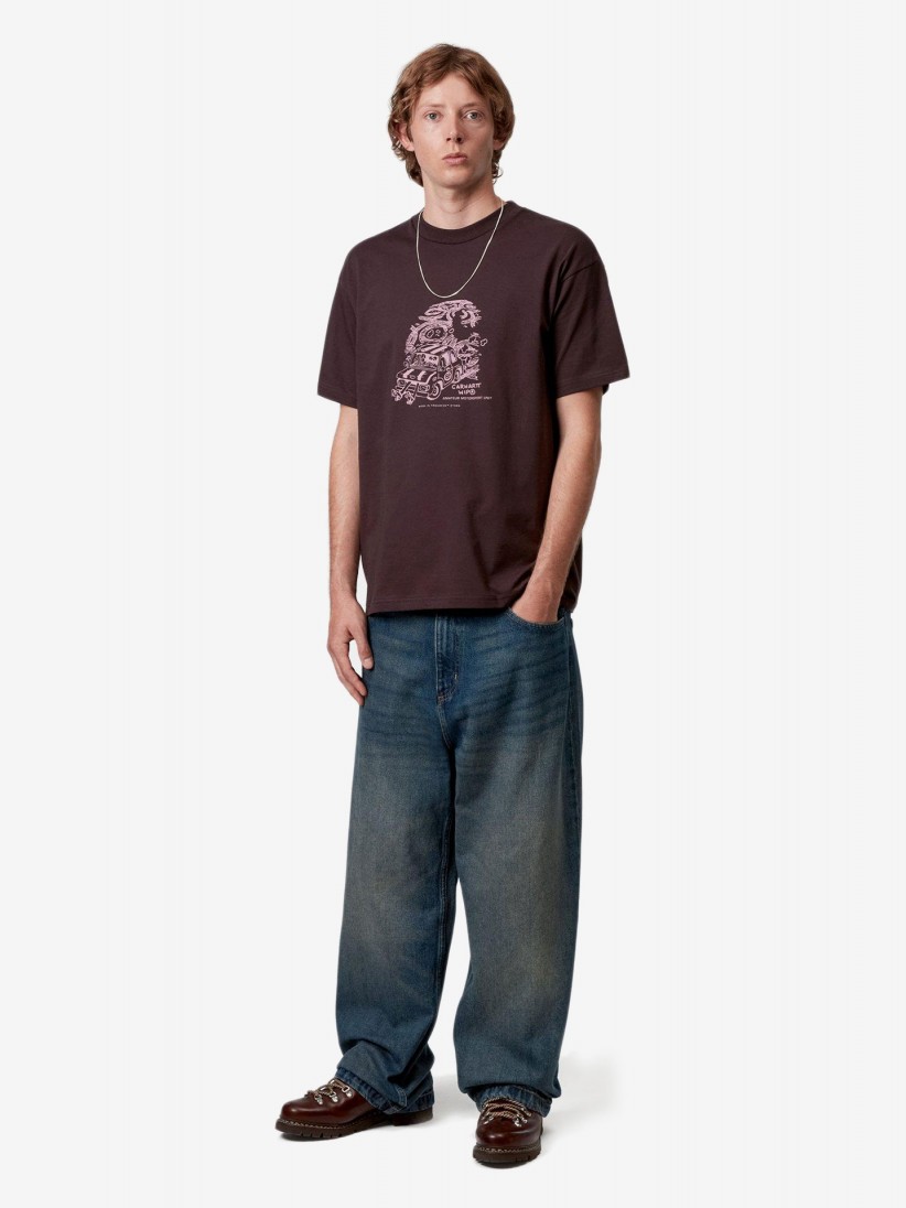 Camiseta Carhartt WIP Unit Marrn