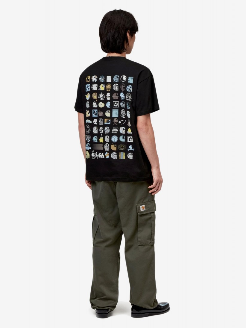 T-shirt Carhartt WIP C Logo Archive Preta