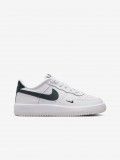 Nike Force 1 Low White and Green Sneakers For Children