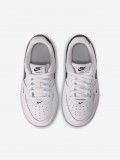 Nike Force 1 Low White and Green Sneakers For Children
