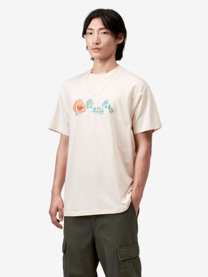 T-shirt Carhartt WIP Experiential Bege