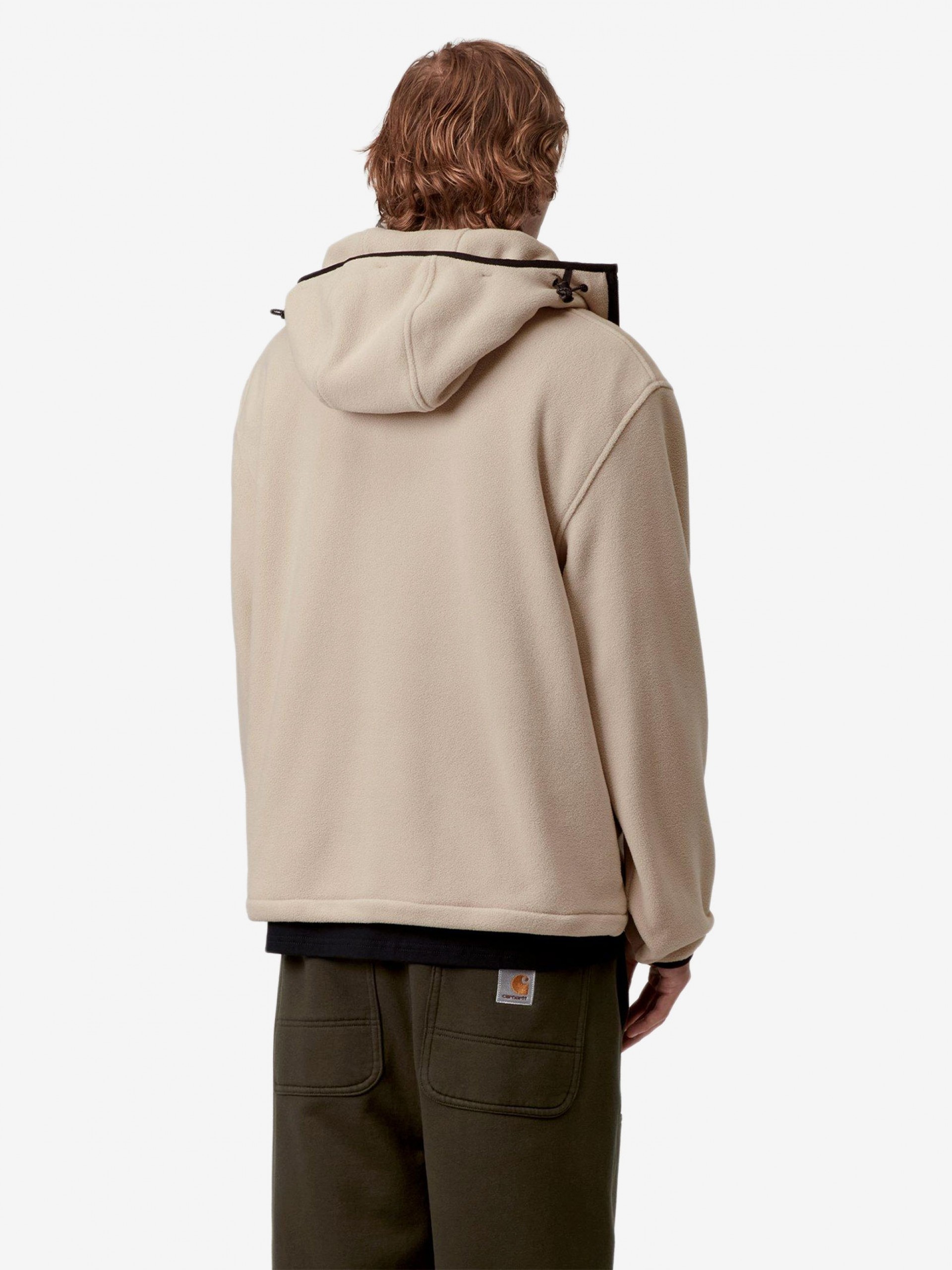 Chaqueta con Capucha Carhartt WIP Blevin Liner Beige