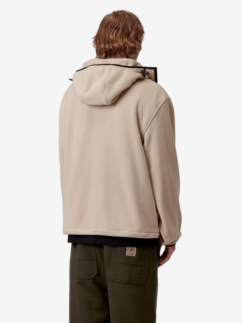 Casaco com Capuz Carhartt WIP Blevin Liner Polar Bege