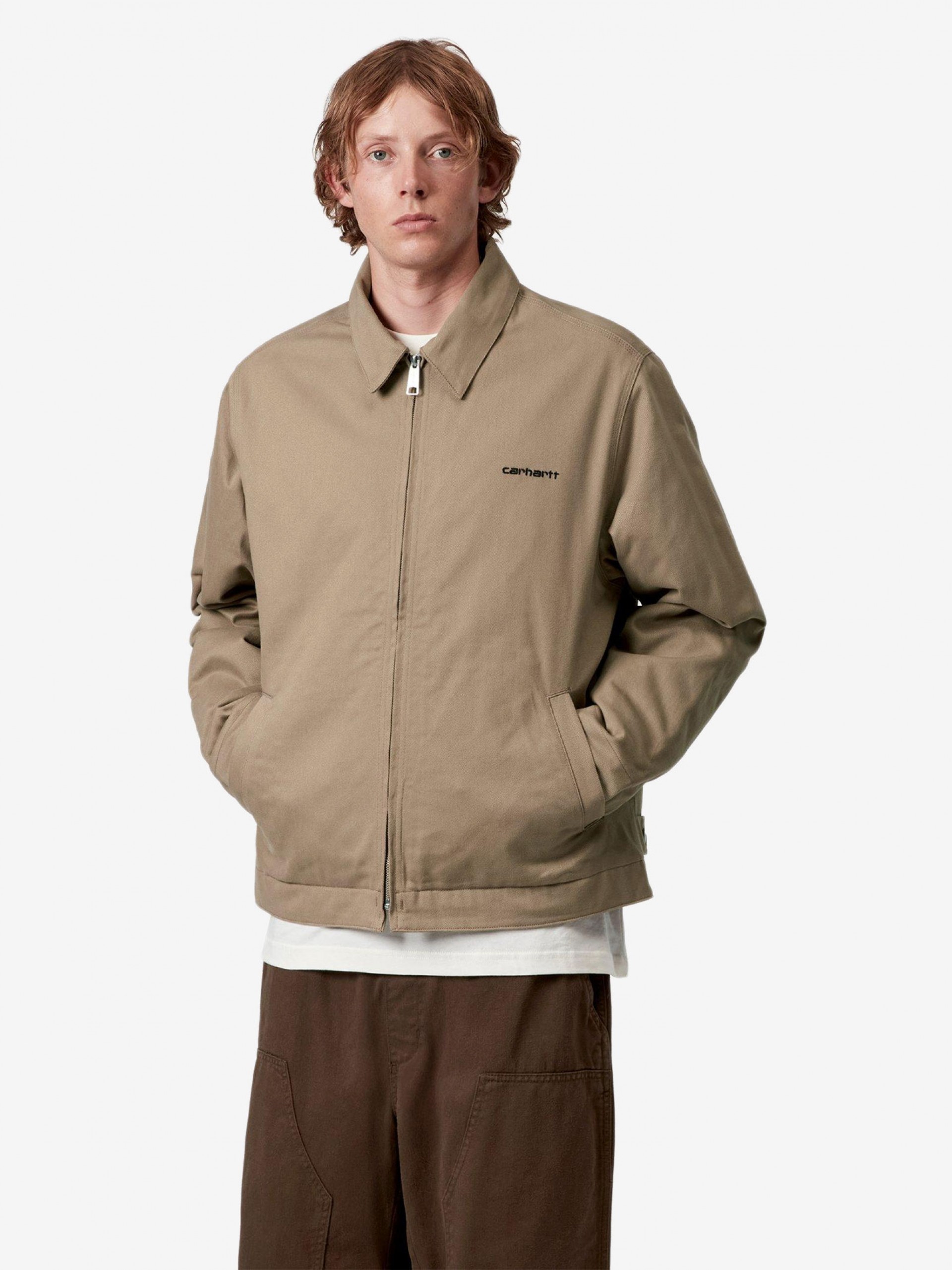 Chaqueta Carhartt WIP Module Script Beige