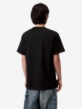 T-shirt Carhartt WIP Make Believe League Preta T-shirt Carhartt WIP Make Believe League Preta