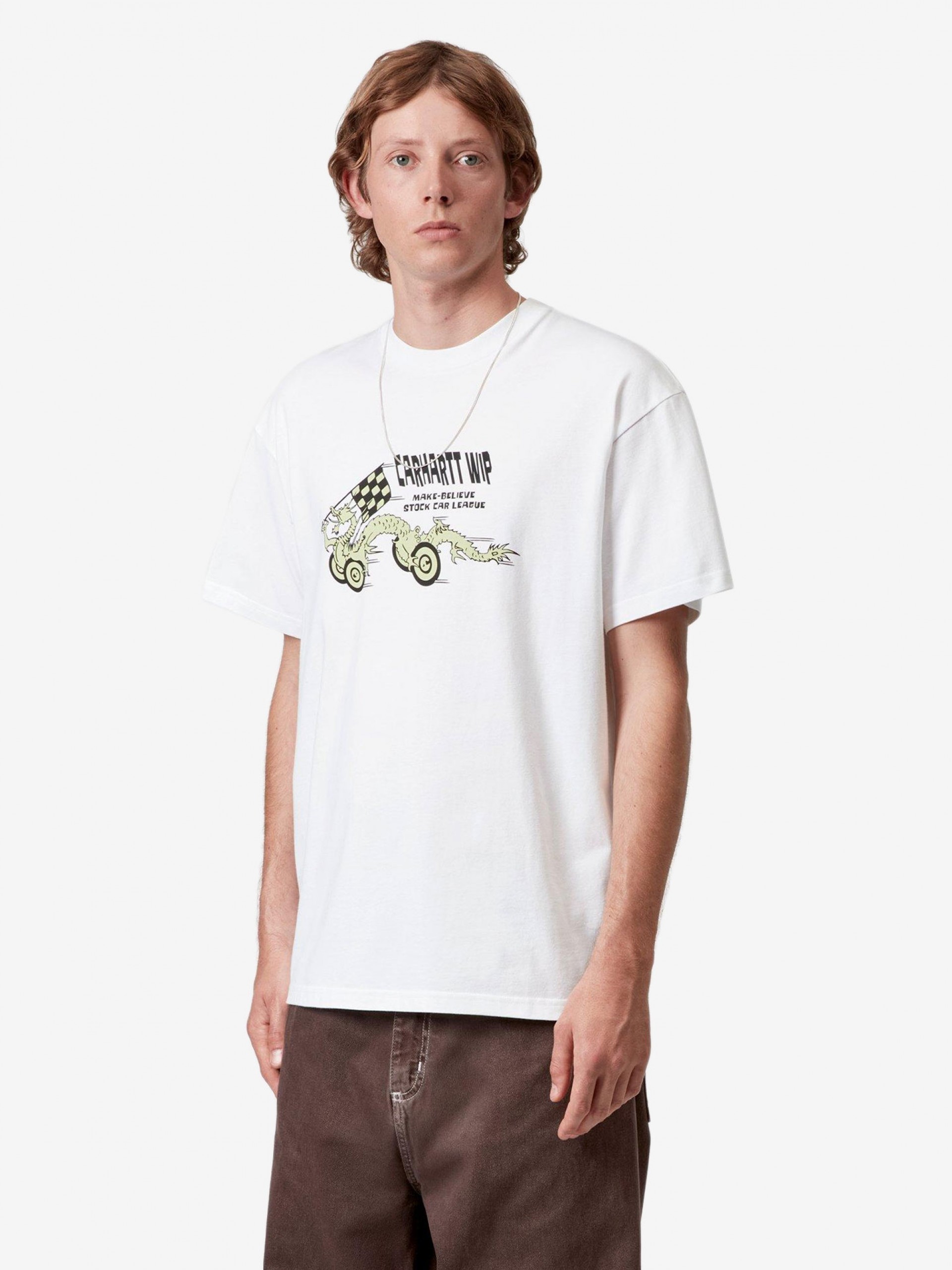 Carhartt WIP Make Believe League White T-shirt