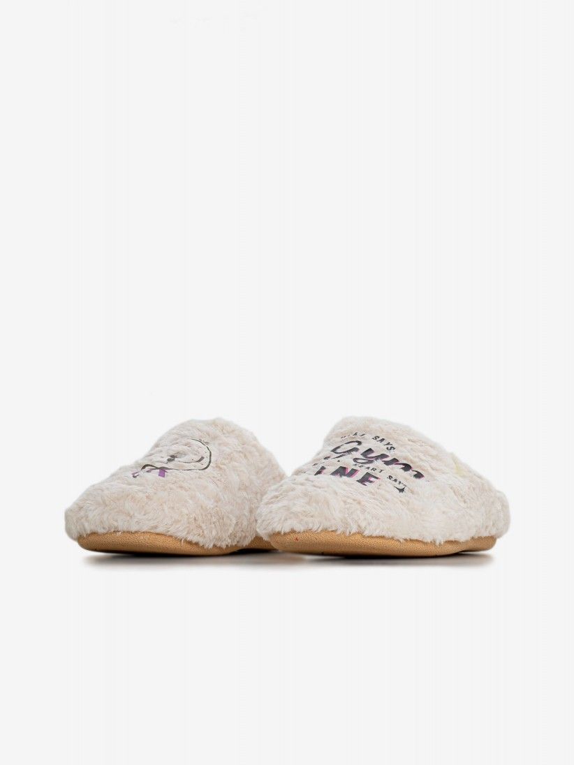 Chanclas Hot Potatoes Blantyre Beige y Rosa Para Mujer