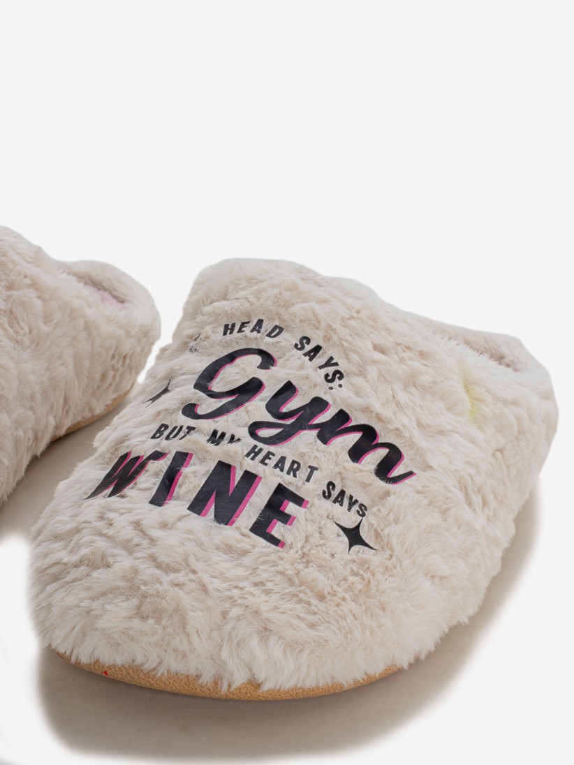 Chanclas Hot Potatoes Blantyre Beige y Rosa Para Mujer