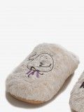 Chanclas Hot Potatoes Blantyre Beige y Rosa Para Mujer