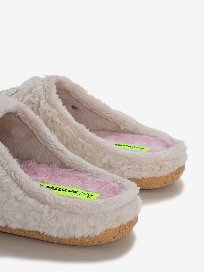 Chanclas Hot Potatoes Blantyre Beige y Rosa Para Mujer